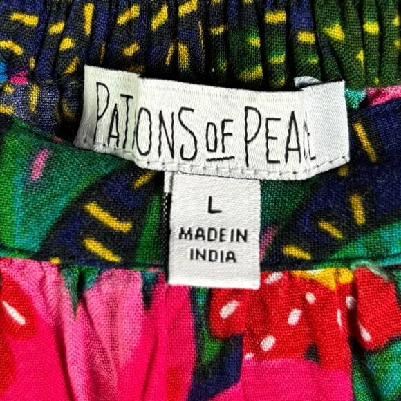 PATRONS OF PEACE Floral Print Maxi Skirt Womens Size L - Picture 6 of 9
